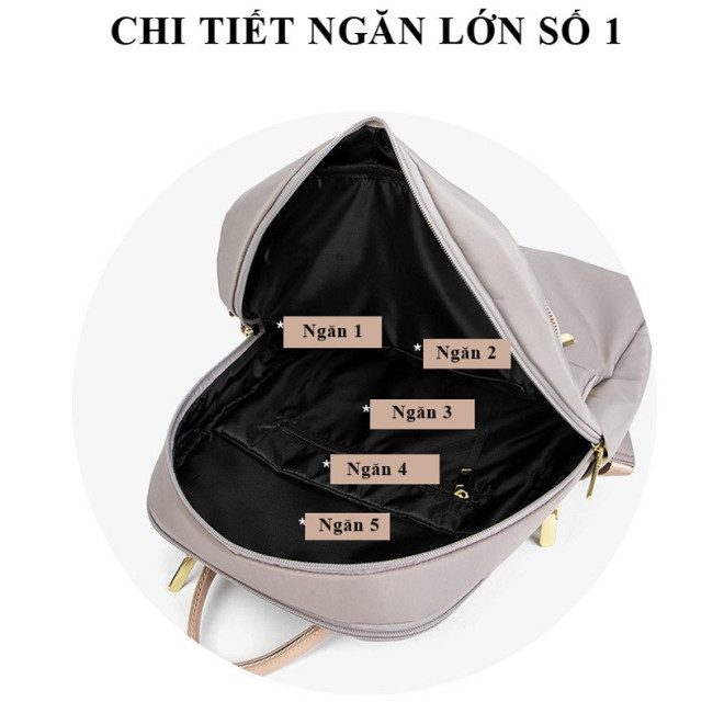 Balo backpack chất Oxford chống thấm công sở