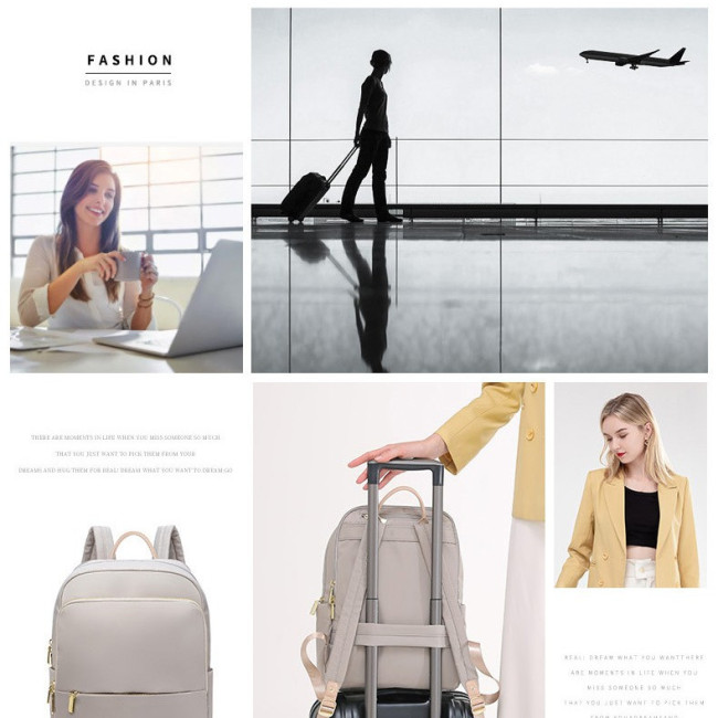 Balo backpack chất Oxford chống thấm công sở