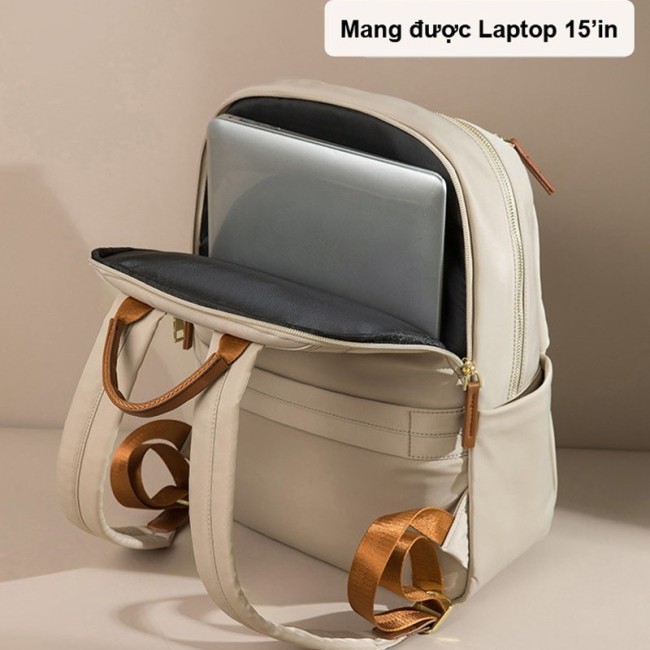 Balo Nữ Công Sở Đựng Laptop 15 Inch Cao Cấp Siêu Nhẹ